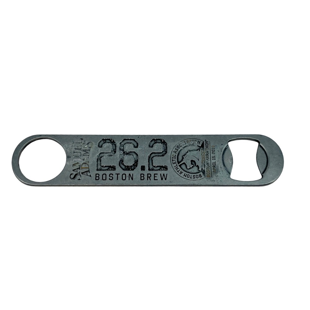 2013 Boston Marathon Commemorative Bottle Opener Samuel Adams 26.2 Boston Brew